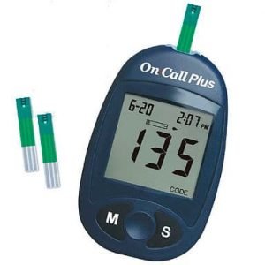 Glucometer on call Plus